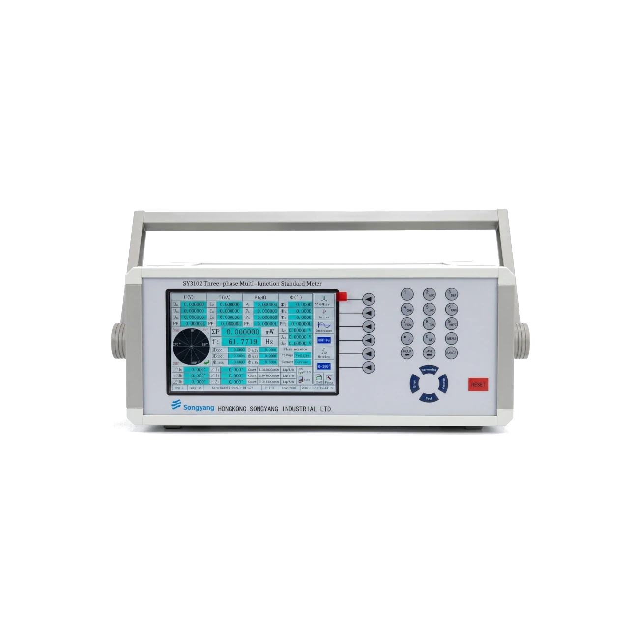 عداد مرجعي معياري SY3102 مزود بشاشة ملونة ومقبض حمل عداد مرجعي معياري SY3102 مزود بشاشة ملونة ومقبض حمل.
