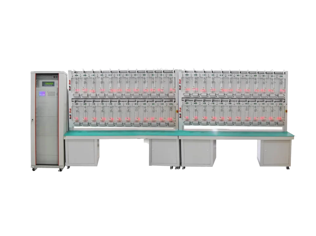 48 positions monophase energy meter test bench