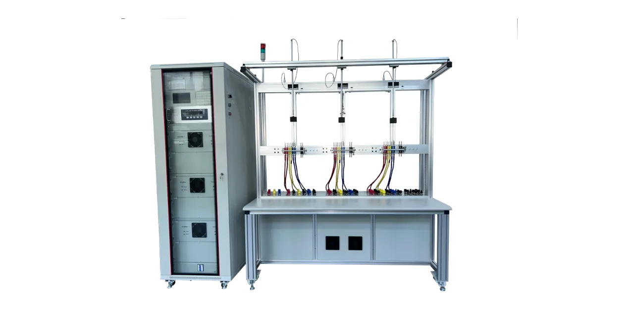 polyphase energy meter test bench
